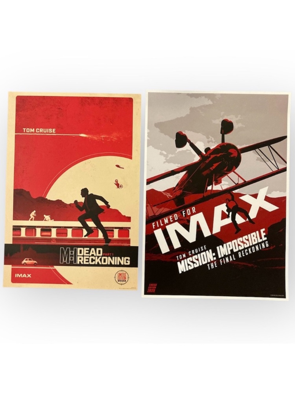 2 Mission Impossible Movie AMC Poster Final Reckoning Dead Reckoning 2025 2023